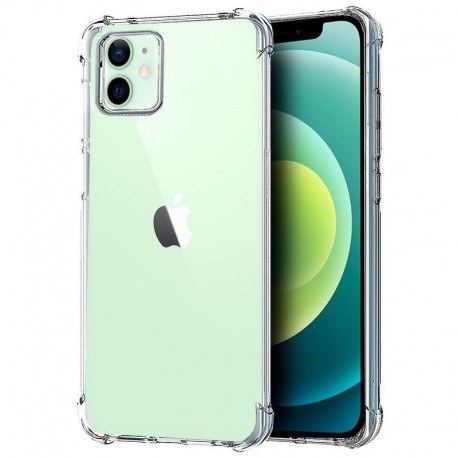 COOL Capa para iPhone 12 / 12 Pro Anti-Shock Transparente - 8434847044637