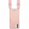 COOL Capa para iPhone 12 / 12 Pro Cinta Rosa - 8434847050959