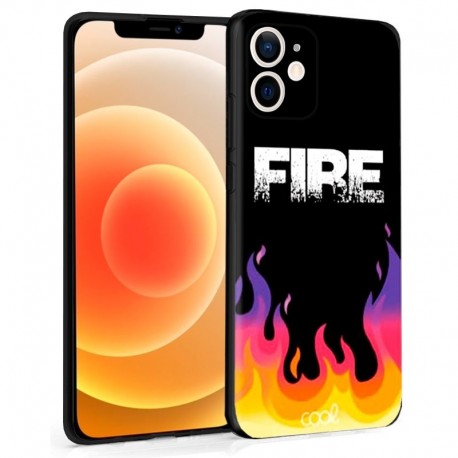 COOL Capa para iPhone 12 mini Desenhos FIRE - 8434847047645
