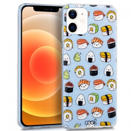 COOL Capa para iPhone 12 mini Desenhos Sushi - 8434847047836