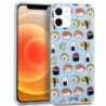 COOL Capa para iPhone 12 mini Desenhos Sushi - 8434847047836