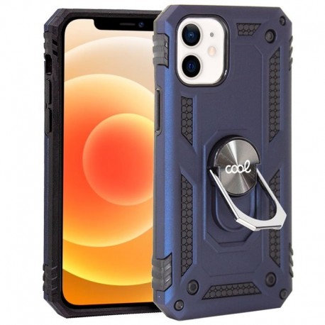 COOL Capa para iPhone 12 mini Hard Ring Azul - 8434847053073