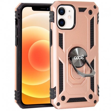 COOL Capa para iPhone 12 mini Hard Ring Rose Gold - 8434847053097