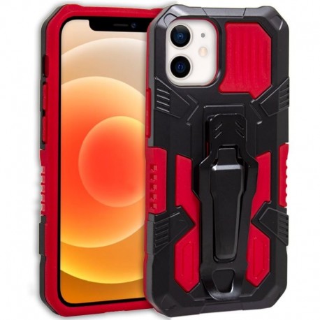 COOL Capa para iPhone 12 mini Hard Clip Vermelho - 8434847044552