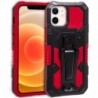 COOL Capa para iPhone 12 mini Hard Clip Vermelho - 8434847044552
