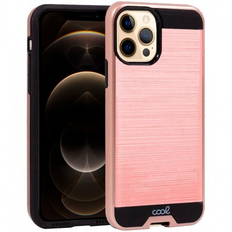 COOL Capa para iPhone 12 Pro Max Alumínio Rosa - 8434847046709