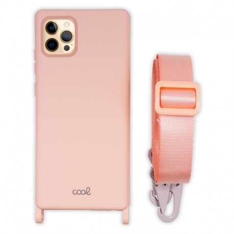 COOL Capa para iPhone 12 Pro Max Cinta Rosa - 8434847050928