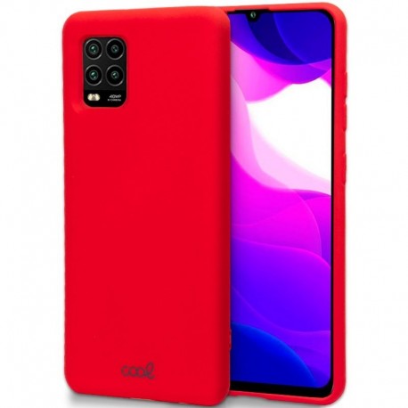 COOL Capa para Xiaomi Mi 10 Lite Cover Vermelho - 8434847042190