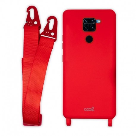 COOL Capa para Xiaomi Redmi Note 9 Cinta Vermelho - 8434847050782