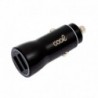 COOL Carregador para Viatura Cabo Micro-USB 2 x USB 2,4 A Kit 2 em 1 Preto - 8434847031255