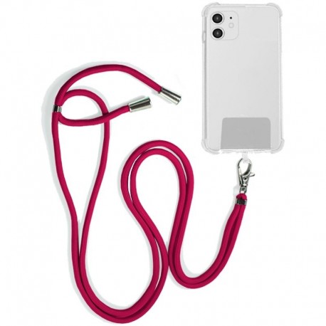 COOL Cordão Pingente Universal com Cartão para Smartphone Fúcsia - 8434847051246