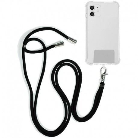 COOL Cordão Pingente Universal com Cartão para Smartphone Preto - 8434847051277