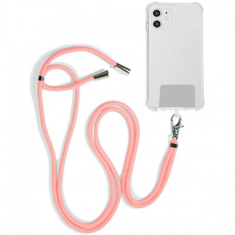 COOL Cordão Pingente Universal com Cartão para Smartphone Rosa - 8434847051253