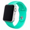COOL Bracelete para Apple Watch Series 1 / 2 / 3 / 4 / 5 / 6 / 7 / SE 38 / 40 mm Borracha Hortelã - 8434847045573
