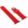 COOL Bracelete para Apple Watch Series 1 / 2 / 3 / 4 / 5 / 6 / 7 / SE 38 / 40 mm Borracha Vermelho - 8434847054315