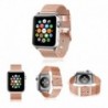 COOL Bracelete para Apple Watch Series 1 / 2 / 3 / 4 / 5 / 6 / 7 / SE 38 / 40 mm Metal Rose Gold - 8434847028743