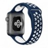 COOL Bracelete para Apple Watch Series 1 / 2 / 3 / 4 / 5 / 6 / 7 / SE 38 / 40 mm Sport Azul - 8434847008288