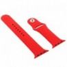 COOL Bracelete para Apple Watch Series 1 / 2 / 3 / 4 / 5 / 6 / 7 / SE 42 / 44 mm Borracha Vermelho - 8434847045535