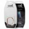 COOL Bracelete para Xiaomi Mi Band 5 / Mi Band 6 / Amazfit Band 5 Metal Rose Gold - 8434847041254