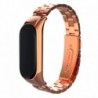 COOL Bracelete para Xiaomi Mi Band 5 / Mi Band 6 / Amazfit Band 5 Aço Rose Gold - 8434847045184