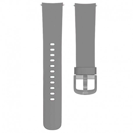 COOL Bracelete Universal 20 mm Amazfit Bip / GTS / Bip Lite / Huawei / Samsung / Oslo Borracha Cinzento - 8434847050577