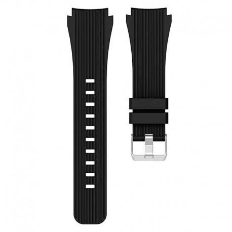 COOL Bracelete Universal 20 mm Amazfit Bip / GTS / Bip Lite / Huawei / Samsung / Oslo Borracha Preto - 8434847046266