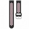COOL Bracelete Universal 20 mm Amazfit Bip / GTS / Bip Lite / Huawei / Samsung / Oslo Borracha Preto, Rosa - 8434847054308