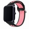 COOL Bracelete Universal 20 mm Amazfit Bip / GTS / Bip Lite / Huawei / Samsung / Oslo Borracha Preto, Rosa - 8434847054308