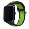 COOL Bracelete Universal 20 mm Amazfit Bip / GTS / Bip Lite / Huawei / Samsung / Oslo Borracha Preto, Verde - 8434847054292