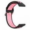 COOL Bracelete Universal 20 mm Amazfit Bip / GTS / Bip Lite / Huawei / Samsung / Oslo Borracha Preto, Rosa - 8434847054308