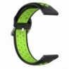 COOL Bracelete Universal 20 mm Amazfit Bip / GTS / Bip Lite / Huawei / Samsung / Oslo Borracha Preto, Verde - 8434847054292