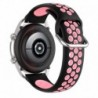 COOL Bracelete Universal 20 mm Amazfit Bip / GTS / Bip Lite / Huawei / Samsung / Oslo Borracha Preto, Rosa - 8434847054308