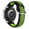 COOL Bracelete Universal 20 mm Amazfit Bip / GTS / Bip Lite / Huawei / Samsung / Oslo Borracha Preto, Verde - 8434847054292