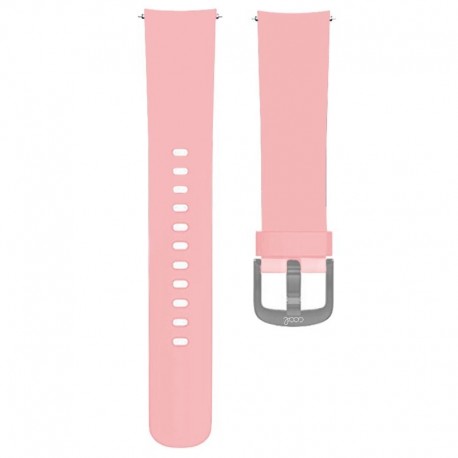 COOL Bracelete Universal 20 mm Amazfit Bip / GTS / Bip Lite / Huawei / Samsung / Oslo Borracha Rosa - 8434847025575