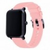 COOL Bracelete Universal 20 mm Amazfit Bip / GTS / Bip Lite / Huawei / Samsung / Oslo Borracha Rosa - 8434847025575