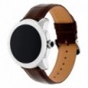 COOL Bracelete Universal 20 mm Amazfit Bip / GTS / Bip Lite / Huawei / Samsung / Oslo Pele Sintética Castanho - 8434847046037