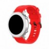 COOL Bracelete Universal 22 mm Amazfit GTR / Stratos / Huawei / Samsung / Bristol / Sunset Borracha Vermelho - 8434847048314