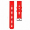COOL Bracelete Universal 22 mm Amazfit GTR / Stratos / Huawei / Samsung / Bristol / Sunset Borracha Vermelho - 8434847048314