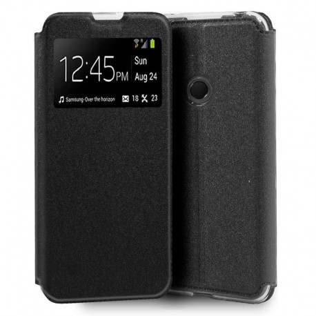 COOL Capa Flip Cover para Huawei P Smart 2020 Liso Preto - 8434847037233