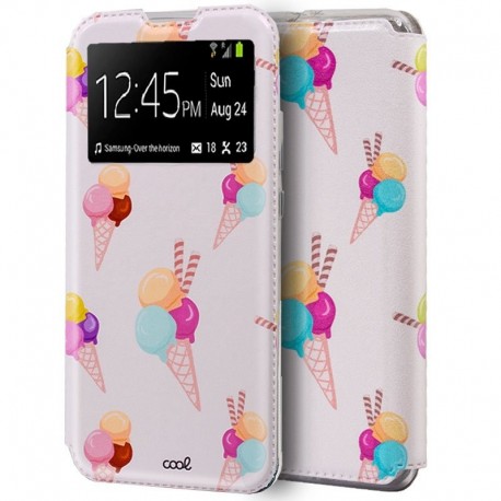 COOL Capa Flip Cover para Huawei P40 Desenhos Gelados - 8434847036885