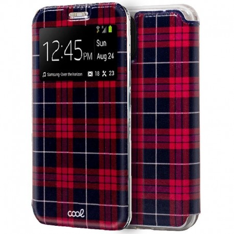 COOL Capa Flip Cover para iPhone 11 Desenhos Padrão, Escocês - 8434847026596
