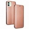 COOL Capa Flip Cover para iPhone 12 / 12 Pro Elegance Rose Gold - 8434847045207