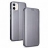 COOL Capa Flip Cover para iPhone 12 mini Elegance Prateado - 8434847044231