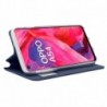 COOL Capa Flip Cover para Oppo A54 5G / A74 5G Liso Azul - 8434847054094