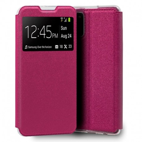 COOL Capa Flip Cover para Samsung A025 Galaxy A02s Liso Rosa - 8434847049854
