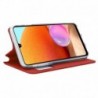 COOL Capa Flip Cover para Samsung A325 Galaxy A32 4G Liso Vermelho - 8434847051925