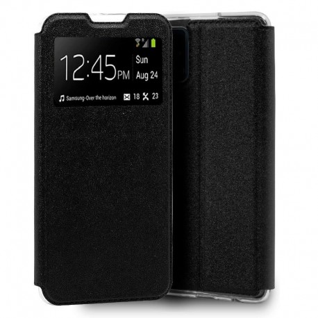 COOL Capa Flip Cover para Samsung A415 Galaxy A41 Liso Preto - 8434847035895