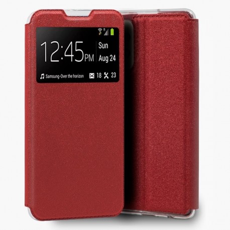COOL Capa Flip Cover para Samsung A525 Galaxy A52 / A52 5G / A52s 5G Liso Vermelho - 8434847053219