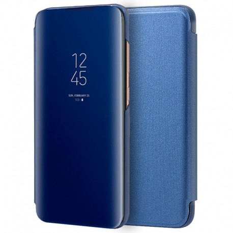COOL Capa Flip Cover para Samsung A705 Galaxy A70 Clear View Azul - 8434847020686