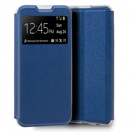 COOL Capa Flip Cover para Samsung A715 Galaxy A71 Liso Azul - 8434847032498